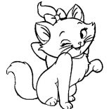 155x155 how to draw marie from the aristocats coloring pages bulk color