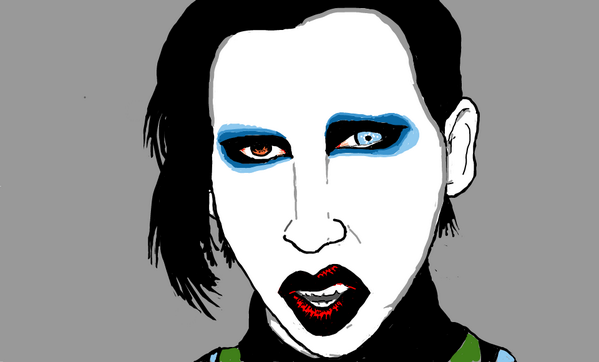 599x362 Sketch Toy On Twitter Marilyn Manson