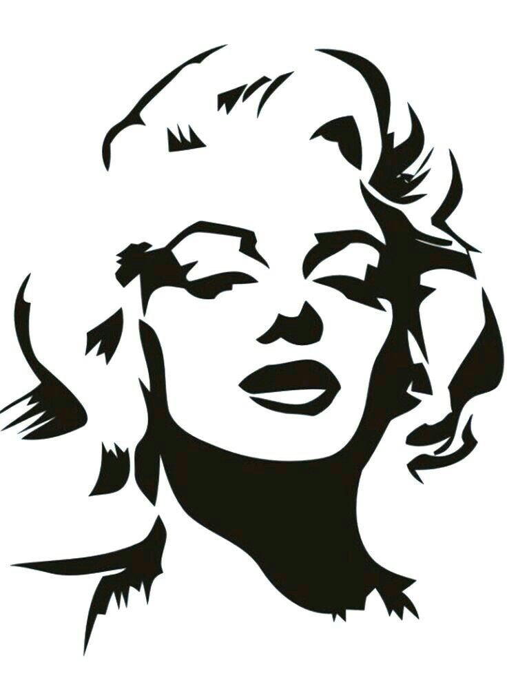 736x1016 Clip Art In Marilyn Monroe