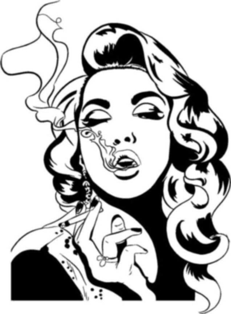 794x1078 Vinyal Wall Decal For Home Decor Marilyn Monroe Silhouette Etsy