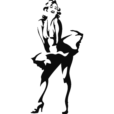 400x400 Marilyn Monroe Clipart
