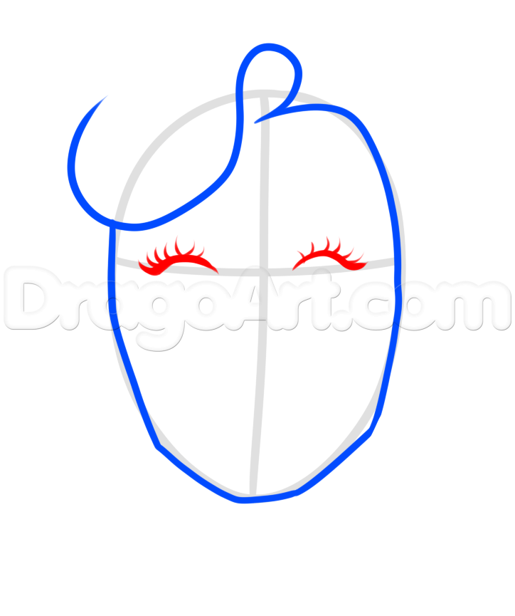 724x865 How To Draw Marilyn Monroe Easy, Step