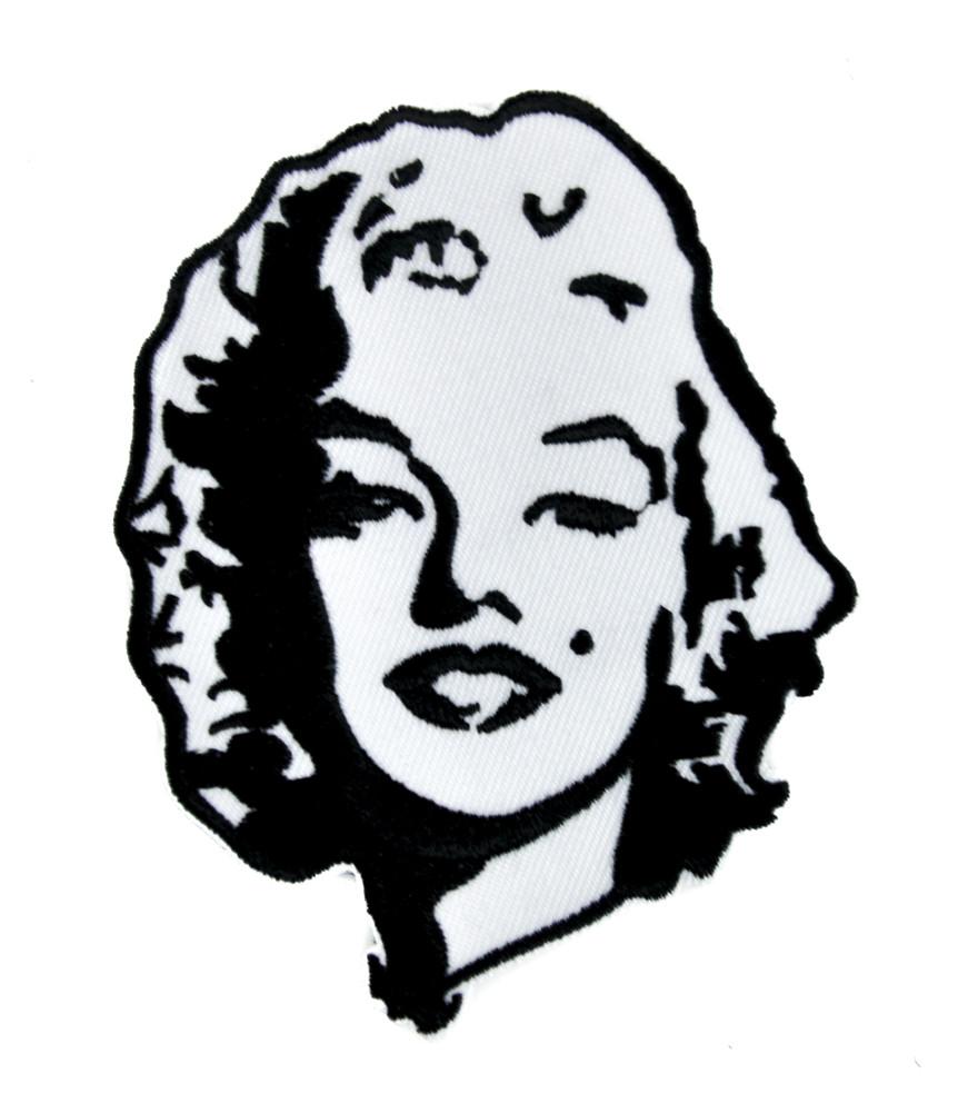 862x1001 Marilyn Monroe Patch Iron On Applique Alternative Clothing Yds
