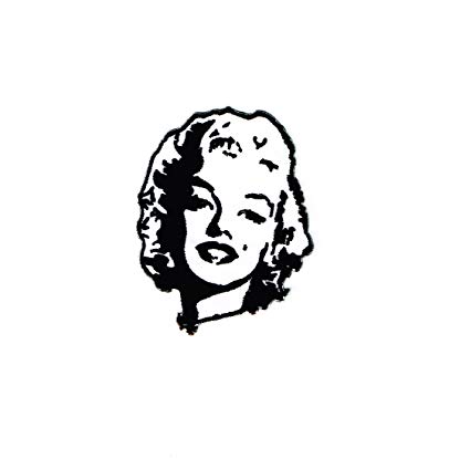 425x415 marilyn monroe american actress iron on patch