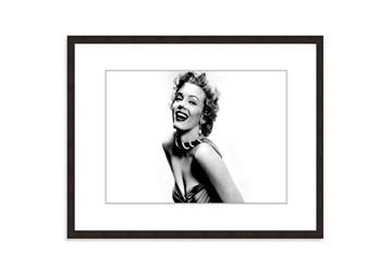 360x254 Marilyn Monroe Orange Box People Prints Framed Standard Orange