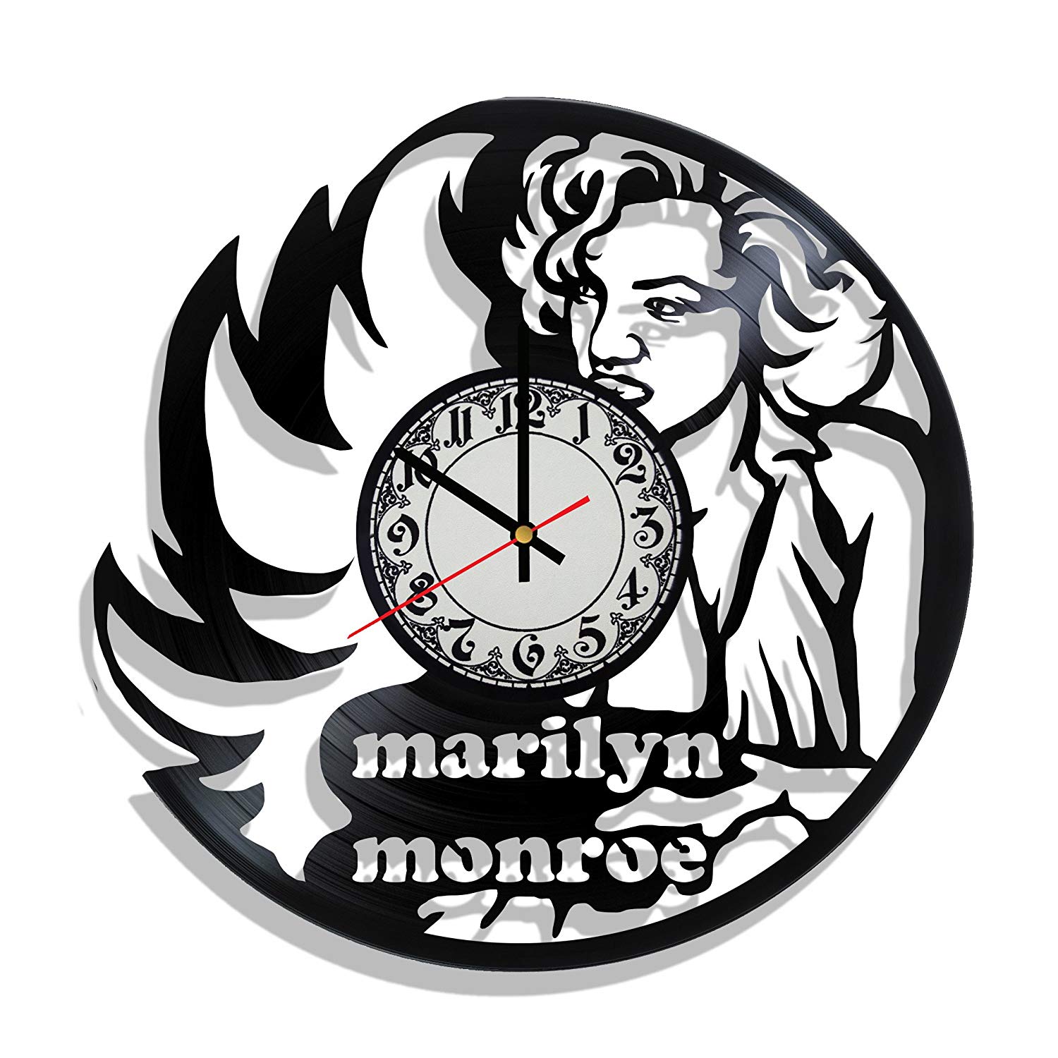 1500x1500 Original Vinyl Wall Clock Marilyn Monroe Made