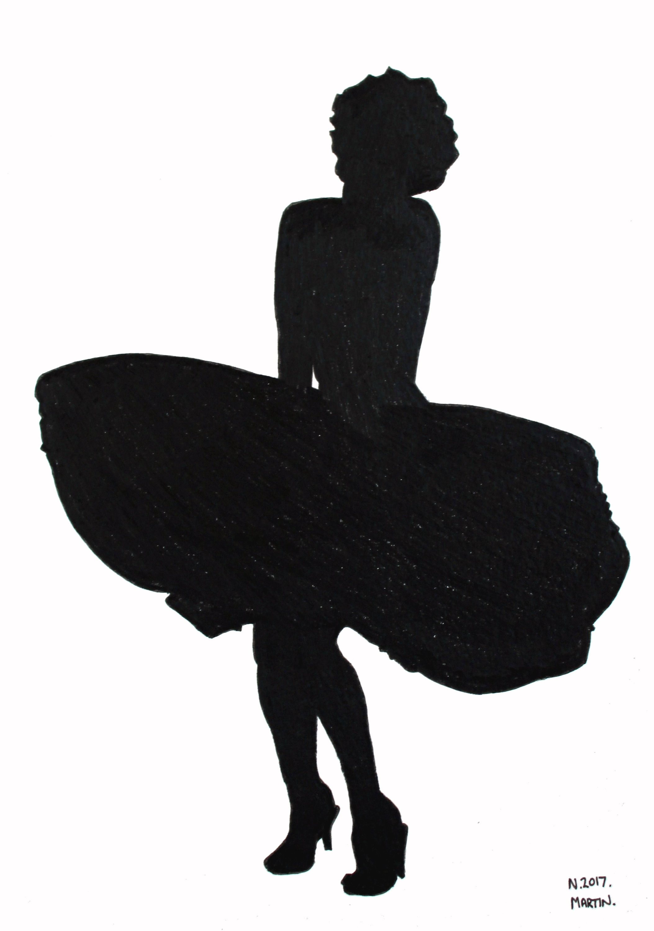 2107x3000 Marilyn Monroe Hand Drawn Original Size Drawing Not A Etsy