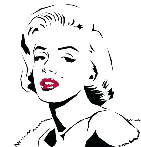 600x622 Marilyn Monroe Coloring Pages Best Of Coloring Pages Images