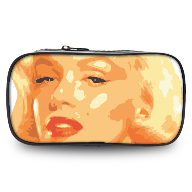 640x640 Marilyn Monroe Pen Case Student's Large Capacity Pencil Bag
