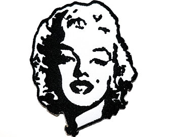 340x270 Marilyn Monroe Patch Etsy