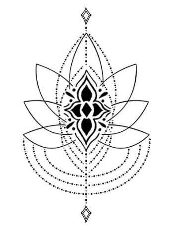 349x458 Bohemian Lotus Jewelry Tattooforaweek Fake Tattoos Largest