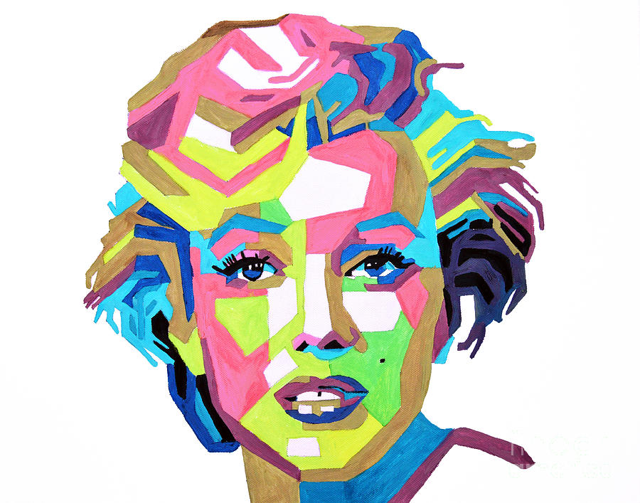 900x707 Marilyn Monroe Painting