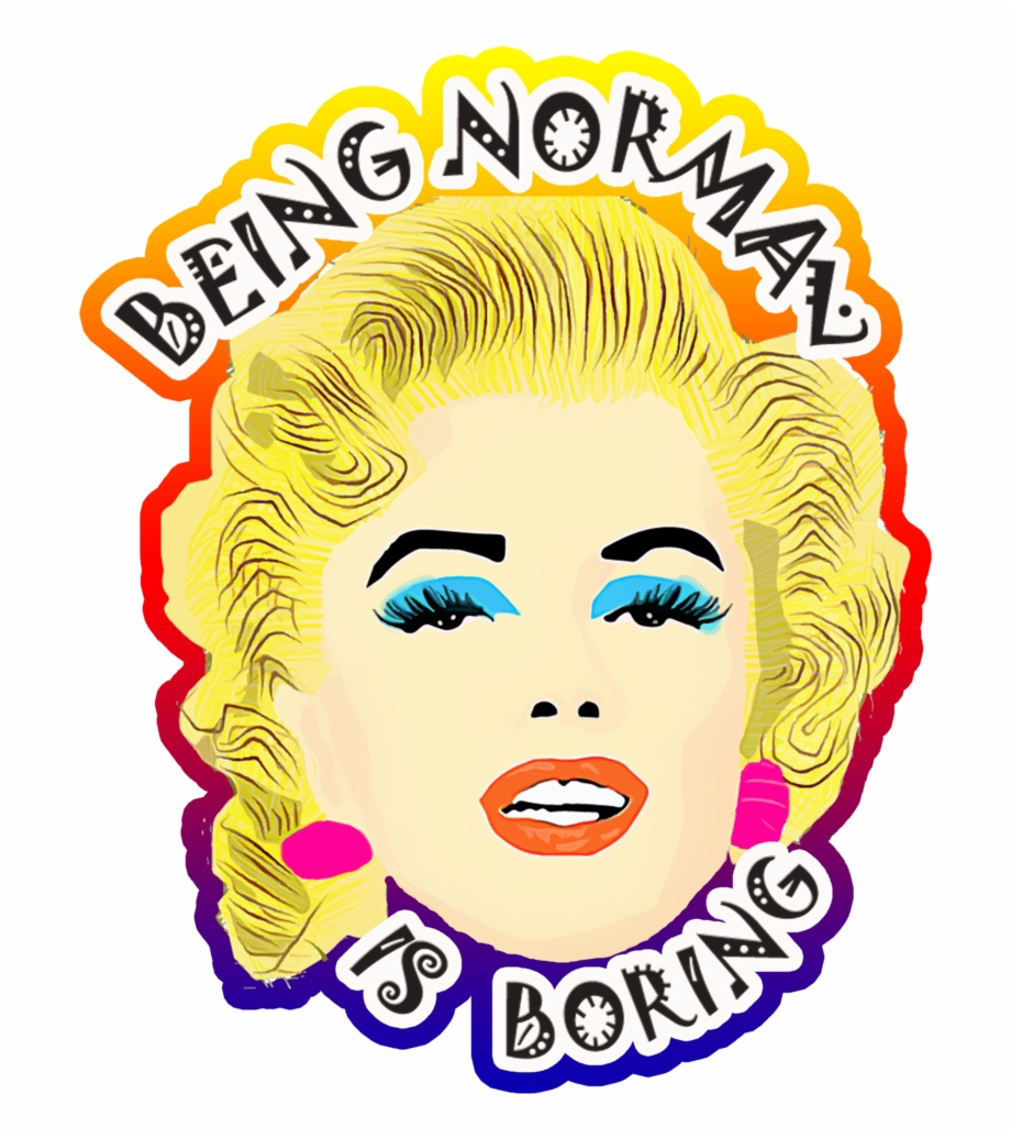 920x1035 Marilyn Monroe Quote Women's Printed Tee