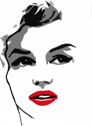 360x490 Portrait Of Marilyn Monroe
