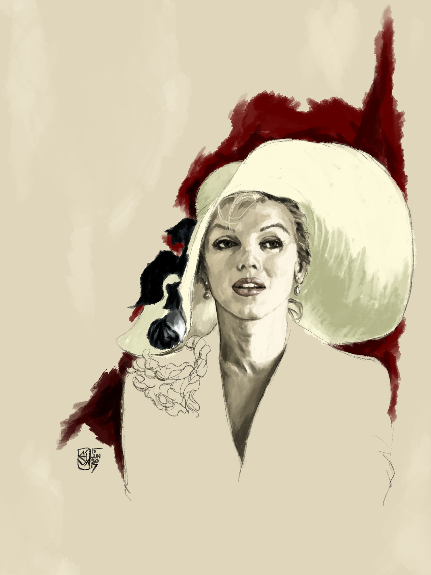 1500x2000 Marilyn Monroe Avik Kumar Maitra Portfolio