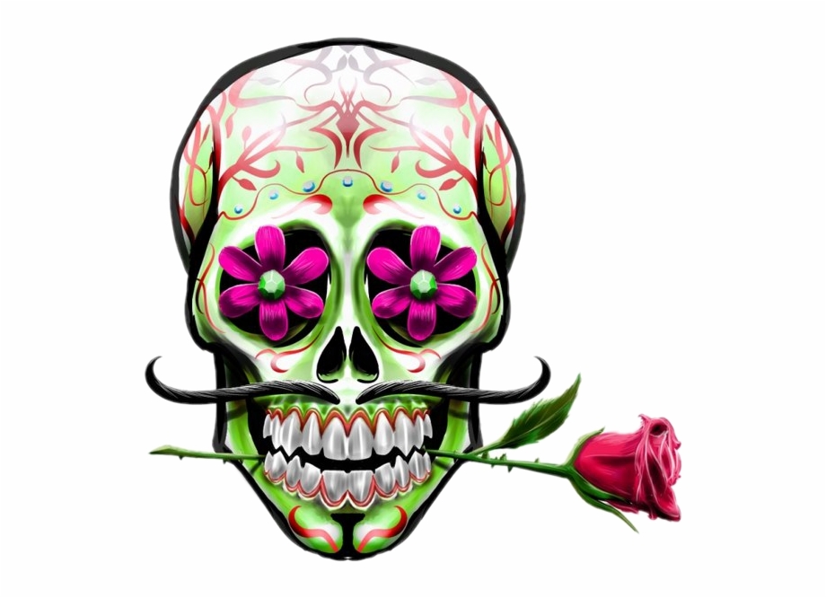 920x666 Skull Skulls Sugarskull Art Awesomeart Skullsandroses