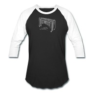 190x190 marimba vintage patent drawing funny novelty shirt unisex baseball