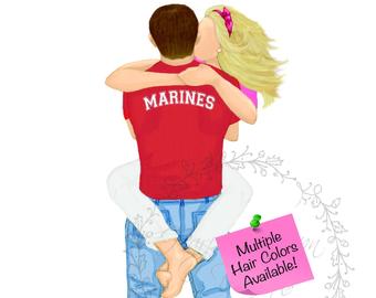 340x270 Us Marine Drawing Etsy