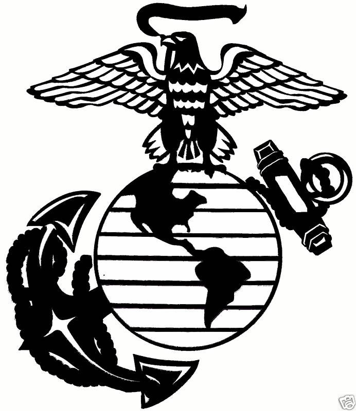 Marine Corps Emblem Drawing | Free download on ClipArtMag