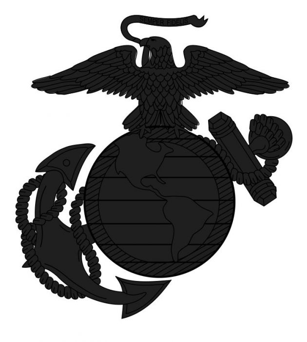 630x700 blacklite marine corp logo decal