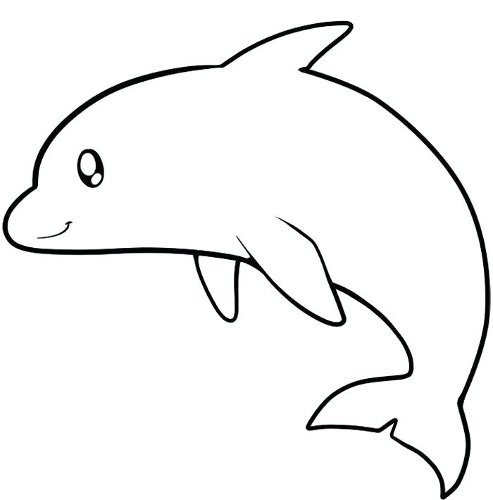 700x710 Drawing Dolphin Image Titled Draw A Dolphin Step Jumping Dolphin