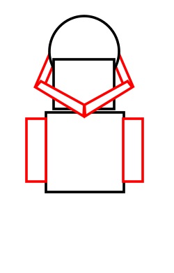 250x391 Drawing A Cartoon Soldier