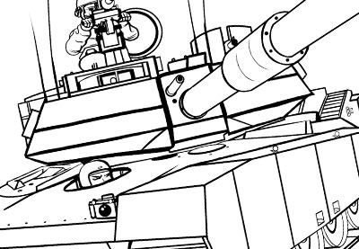 400x277 How To Draw Transport How To Draw A Military Tank