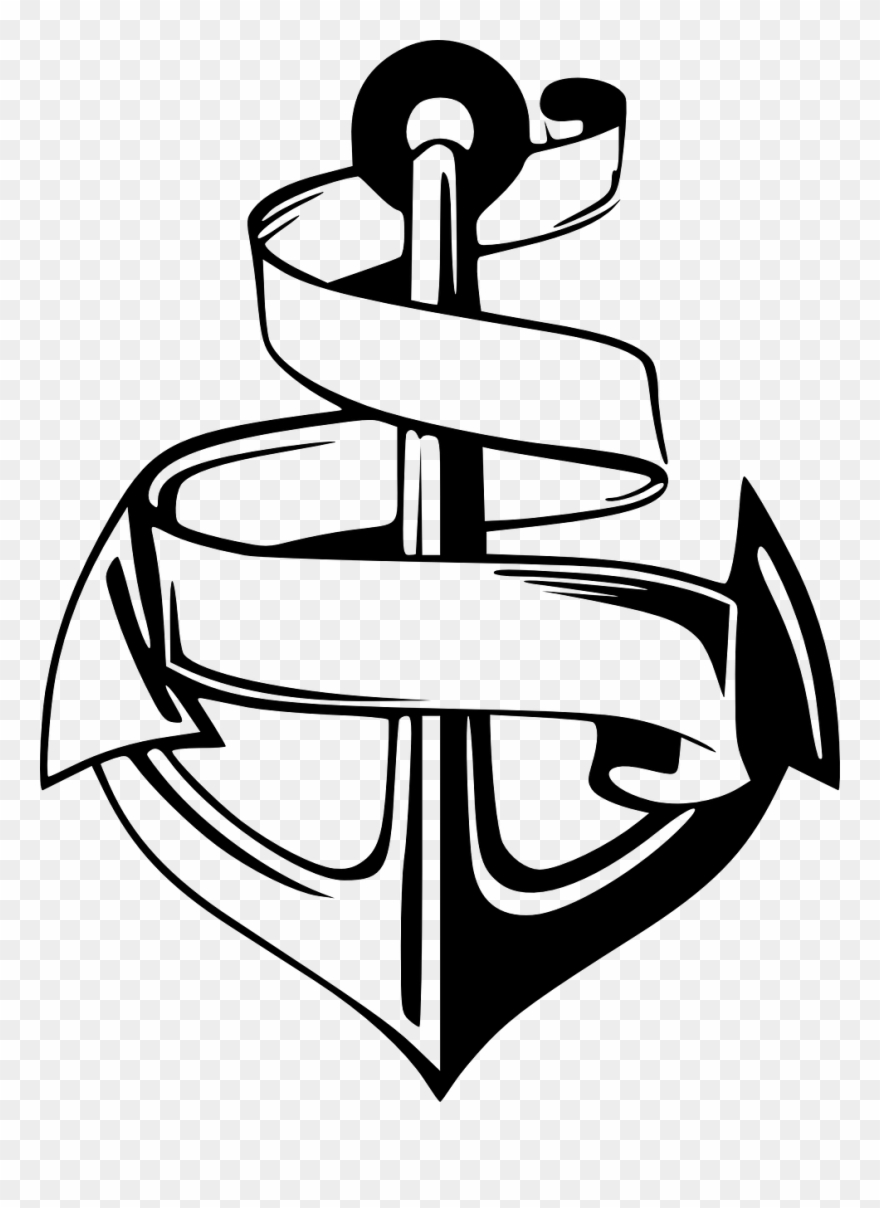 880x1208 Anchor Nautical Symbol Emblem Png Image