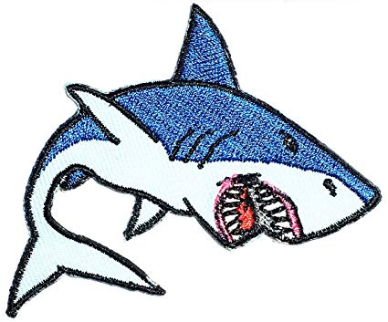 425x353 Angry Shark Ocean Marine Aquarium Fishing Cartoon Kids