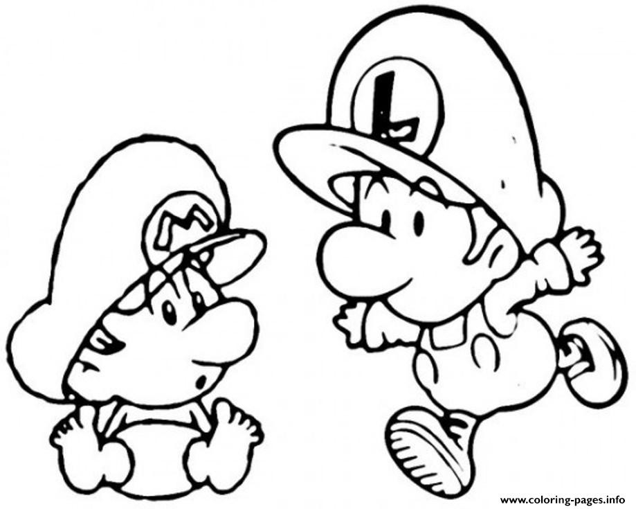 919x735 Mario Luigi Coloring Pages Casa Sanmarino