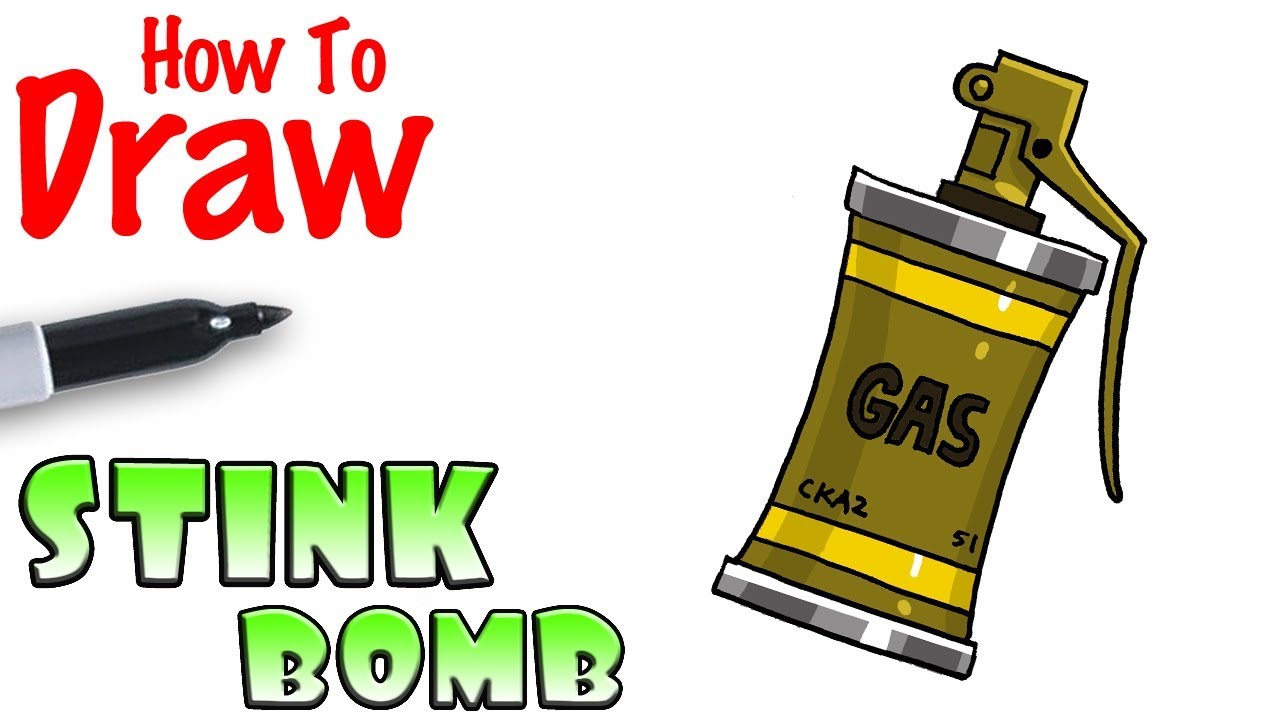 1280x720 how to draw the stink bomb fortnite