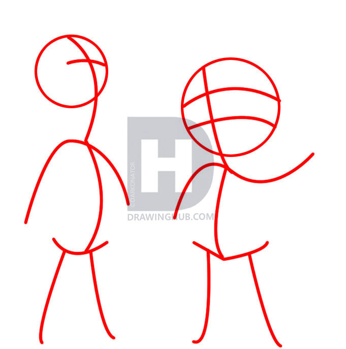 681x687 How To Draw Mario Bros, Step