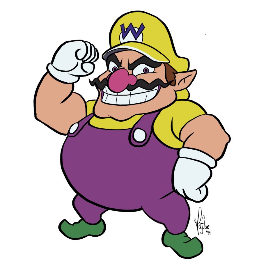 914x914 Learn To Draw Wario From Mario Bros In Easy Steps