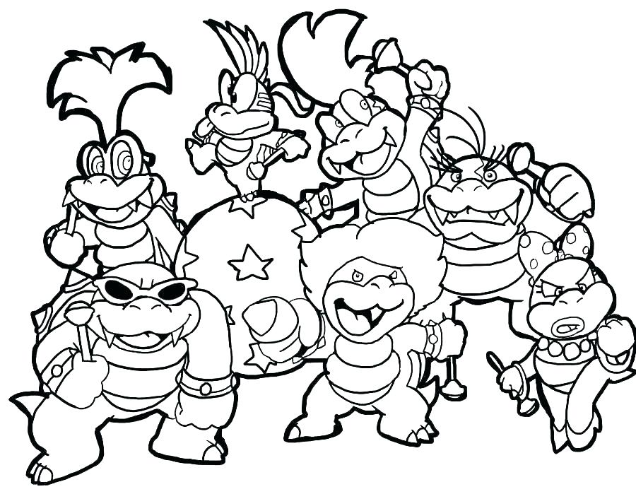 900x699 Super Mario Coloring Pages Momjunction Free Online Galaxy How