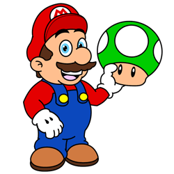250x250 How To Draw Mario From Nintendo