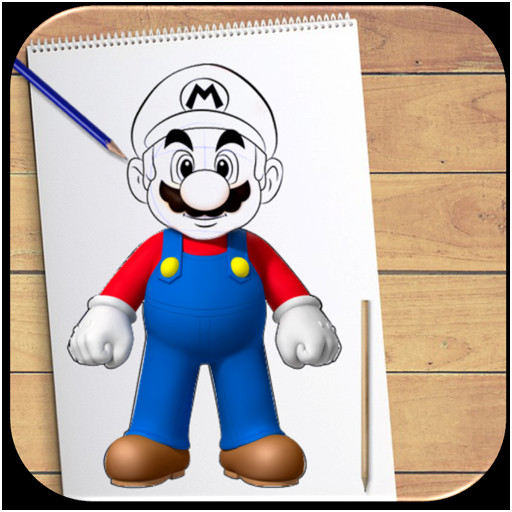 512x512 How To Draw Super Mario App Insights How To Draw Super Mario