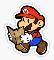 210x230 Super Paper Mario Drawing Stickers Redbubble