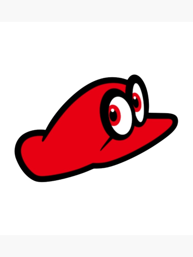 750x1000 Mario Cappy Hat Photographic Print