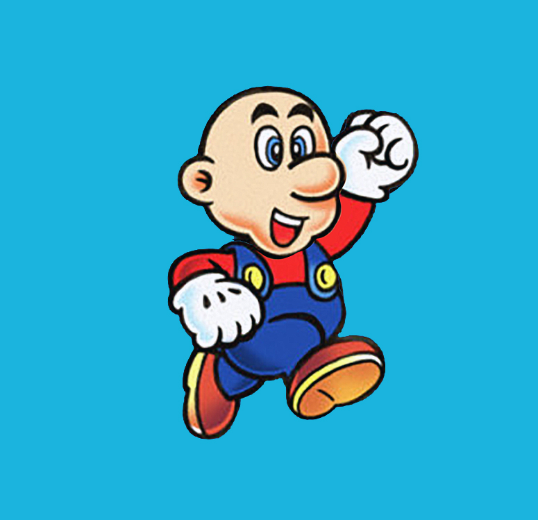 775x749 Mario Without Mustache, Hat And Hair Gaming