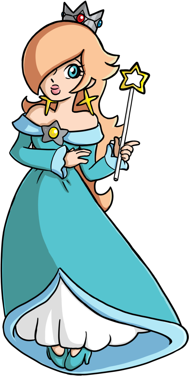 603x1200 Download Rosalina Drawing Mario Kart