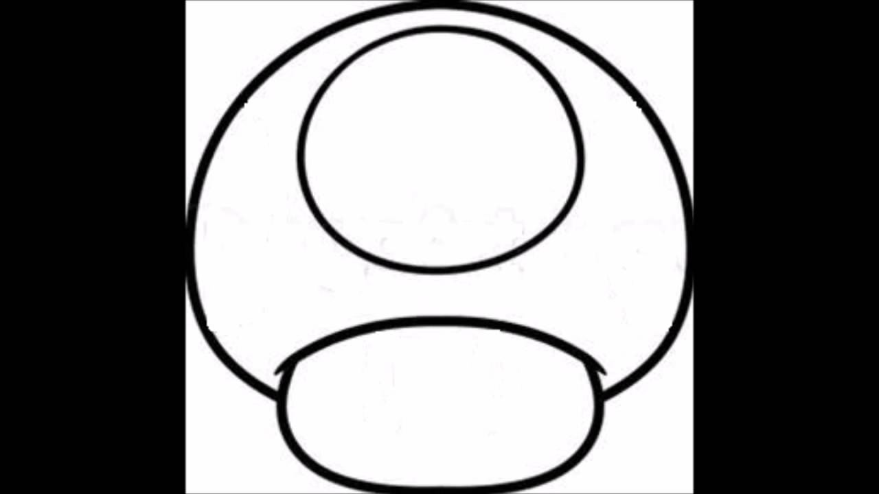 1280x720 How To Draw A Mario Mushroom