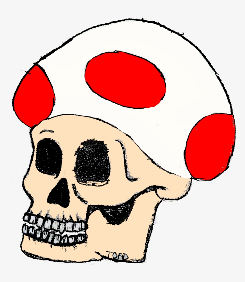 820x942 Mario Mushroom Drawing At Getdrawings Transparent Png