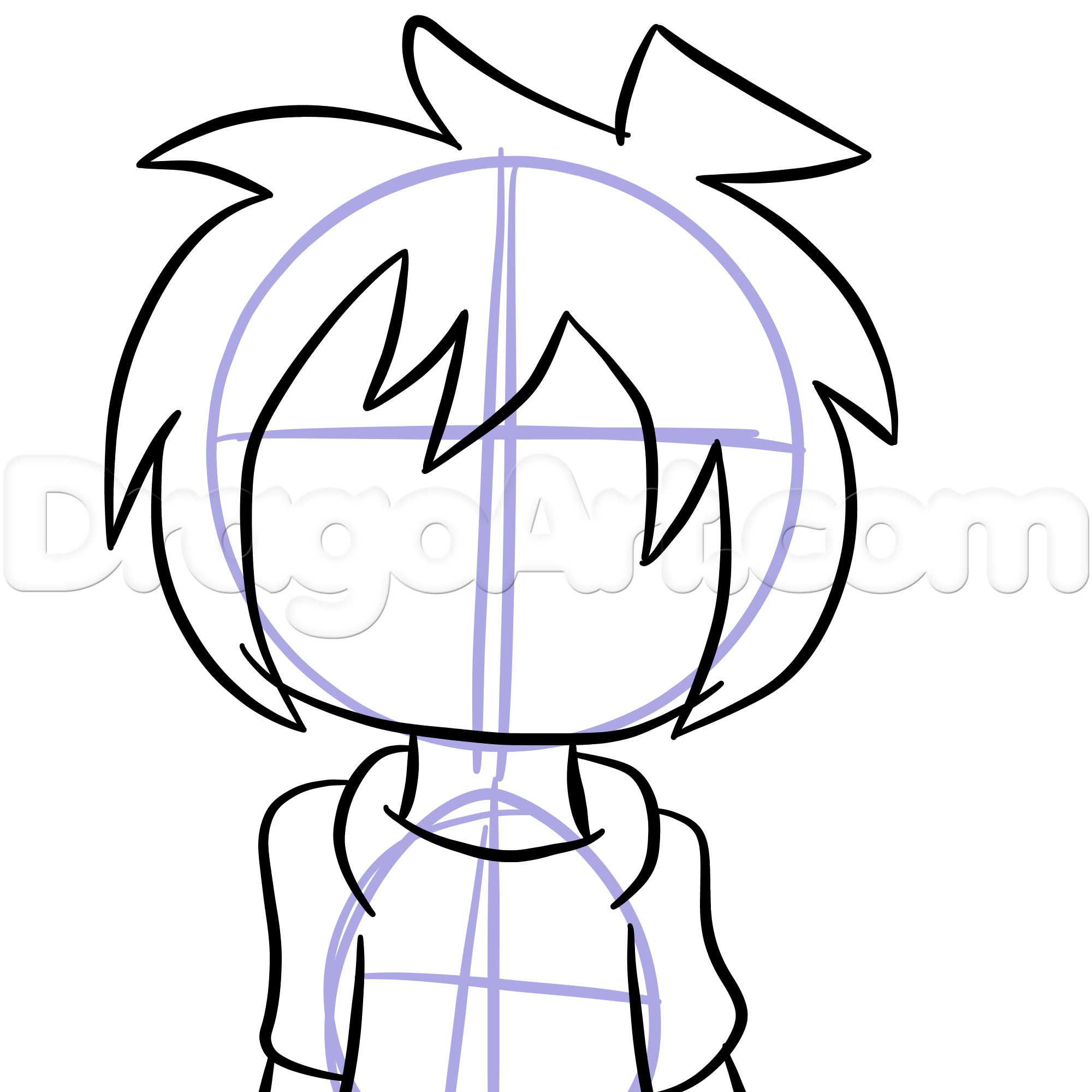 2000x2000 How To Draw Mark From The Mark Side, Step