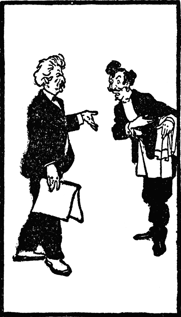 587x1024 Mark Twain Speaking Italian Clipart Etc
