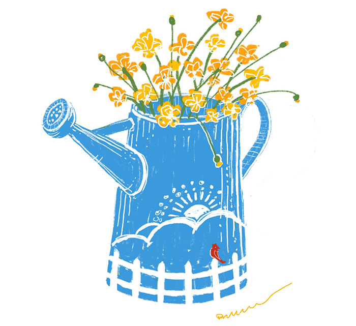 700x641 Scribble Picnic Market Michael Macvean Illustration