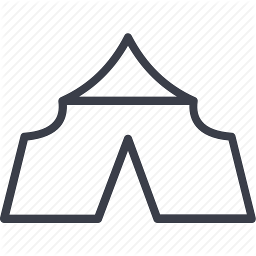 512x512 Collection Of Free Tent Vector Marquee Download On Ui Ex