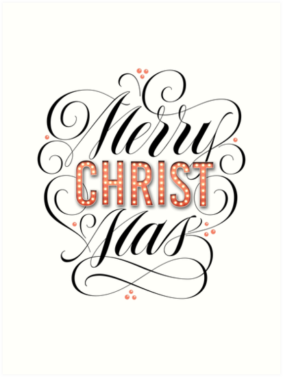 413x549 Merry Christmas Religious Marquee Lights