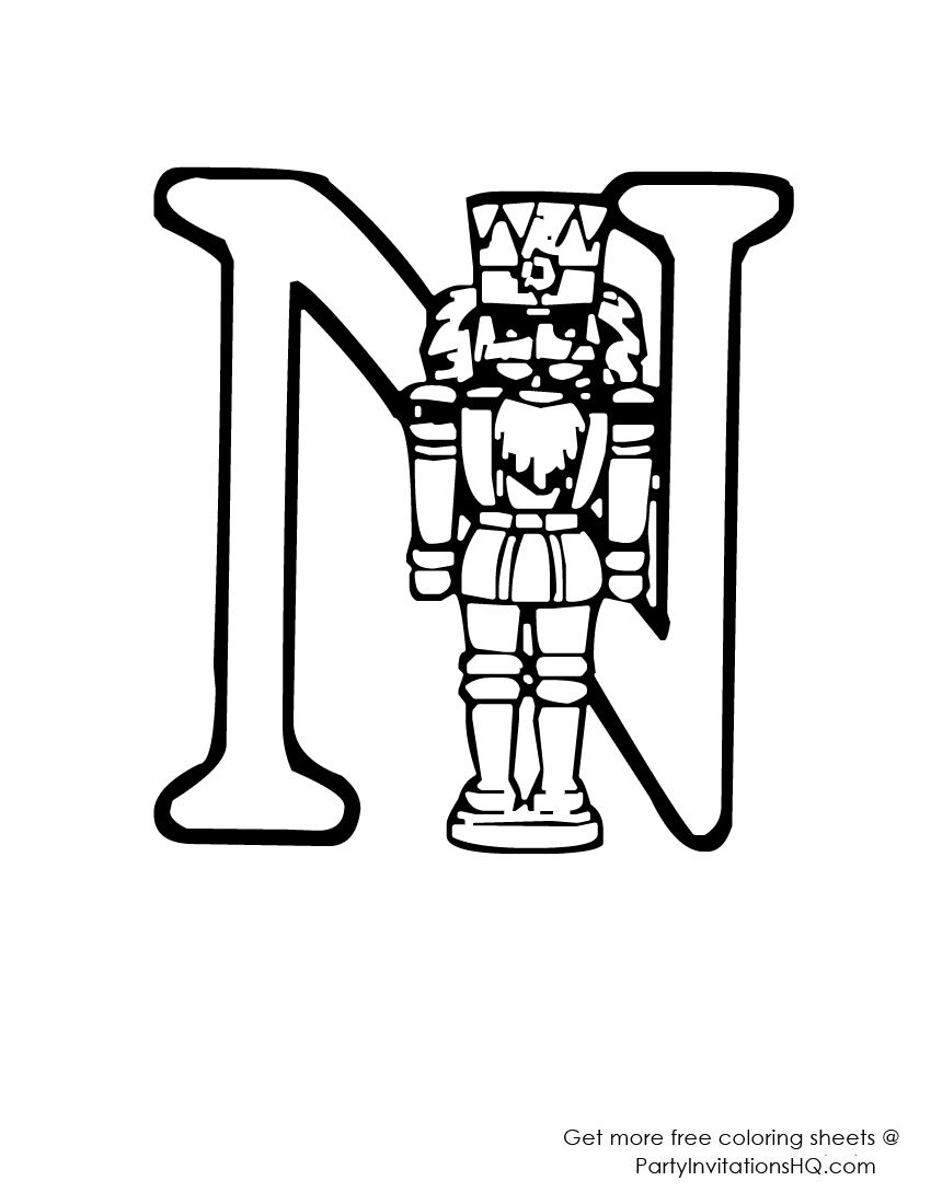 850x1100 Alphabets Christmas Alphabet, Alphabet