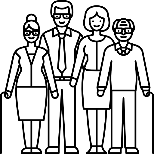 512x512 Married Couple Living With Parents Icons Free Download