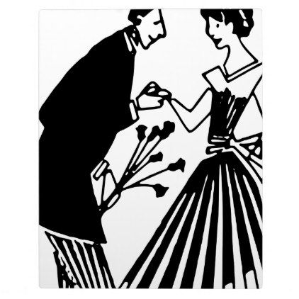 422x422 Couple Drawing Plaque